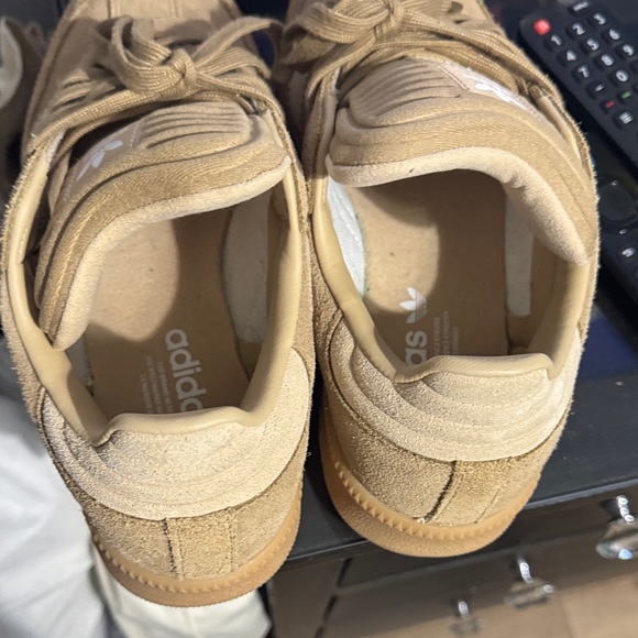 Adidas Samba XLG Sneakers in Tan and Cream - Picture 5 of 8